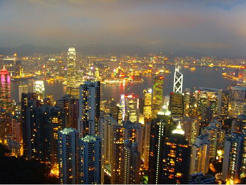 浪漫太平山顶看夜景
