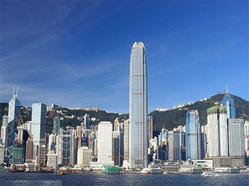 香港地标建筑——国际金融中心