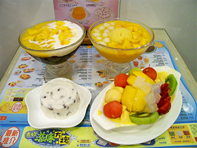 香港美食：许留山甜品